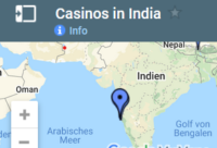 Goa casino map